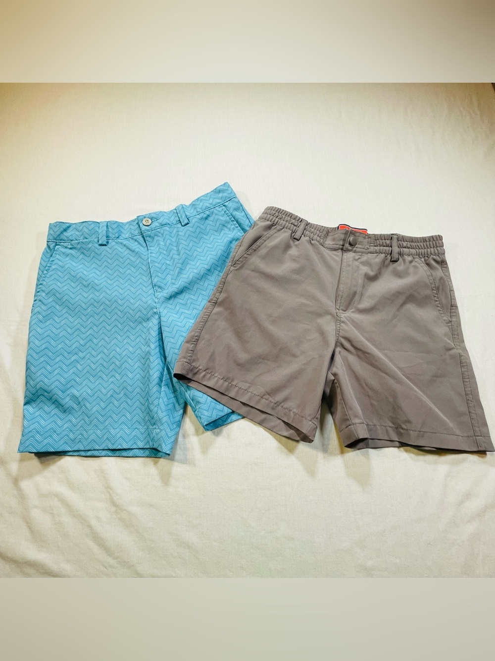 Burlebo PGA Tour Shorts 2 Lot Youth  10/12 Retro Preppy Golf  Everyday Wicking